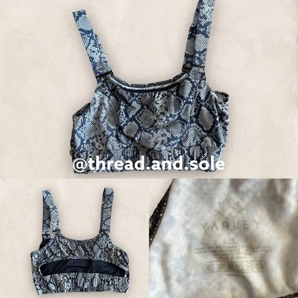 Varley Edris Snakeskin Bra - Picture 4 of 4